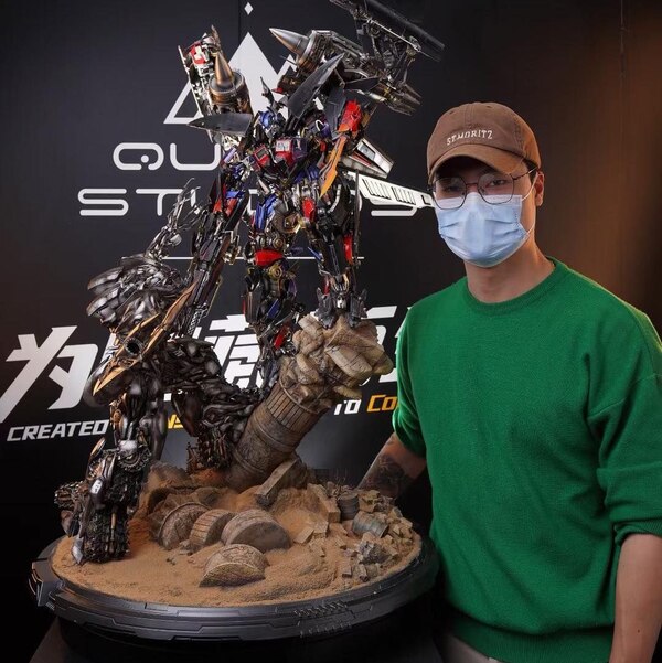 Queen Studios Jetpower Optimus Prime VS Megatron Statue  Image  (32 of 33)
